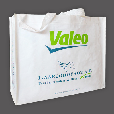 PP woven laminated shopping bags