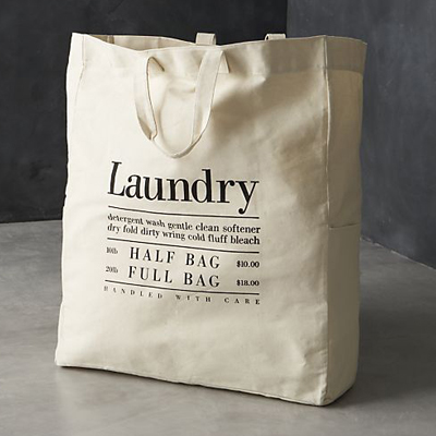 Hotel cotton laundry bags