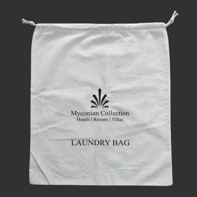 Hotel cotton laundry bags