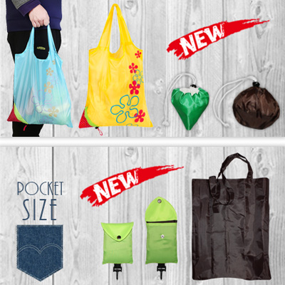 Foldable shopping bags