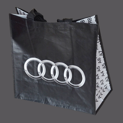 PP woven laminated shopping bags