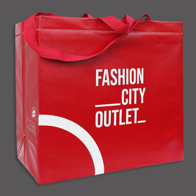 Non woven laminated shopping bags