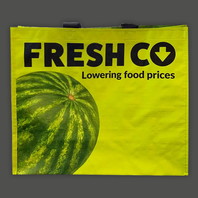 PP woven laminated shopping bags