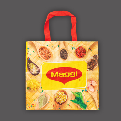 Non woven laminated shopping bags