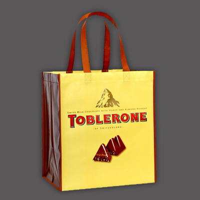 Non woven laminated shopping bags